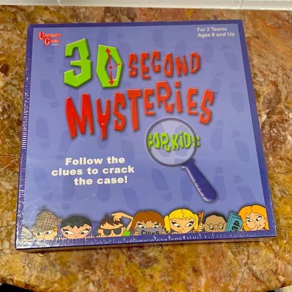 30 Second Mysteries Game for Kids - Picture 1 of 2